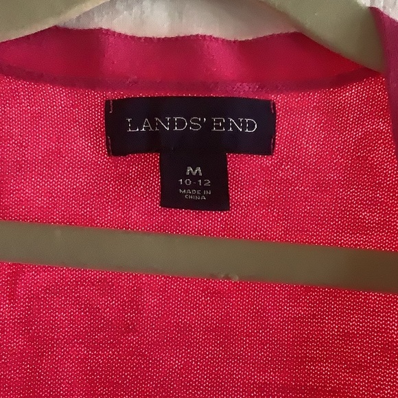 Pink Lands’ End short and tiny dress cover-up - Picture 2 of 4